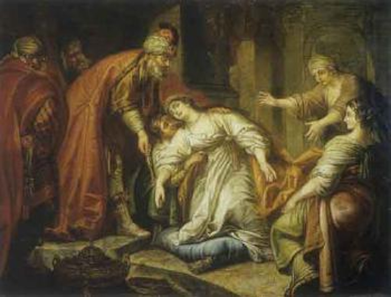 Esther's encounter with Xerxes by Peter Paul Rubens