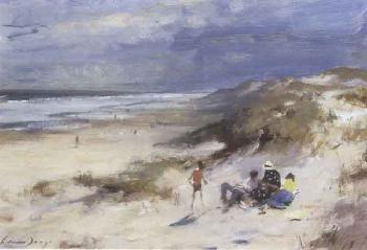 On the dunes, Waxham, Norfolk by Edward Seago