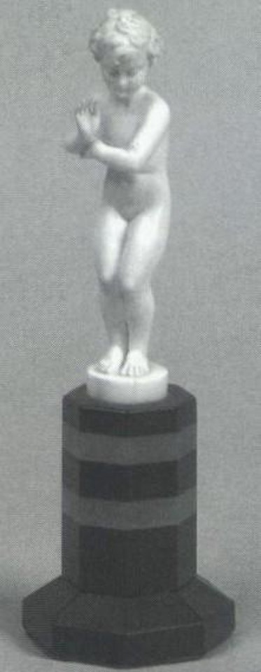 Young girl with fly by Ferdinand Preiss