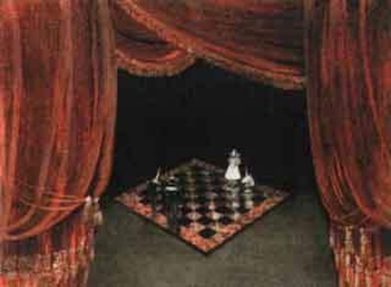 The chess game by Roj Friberg