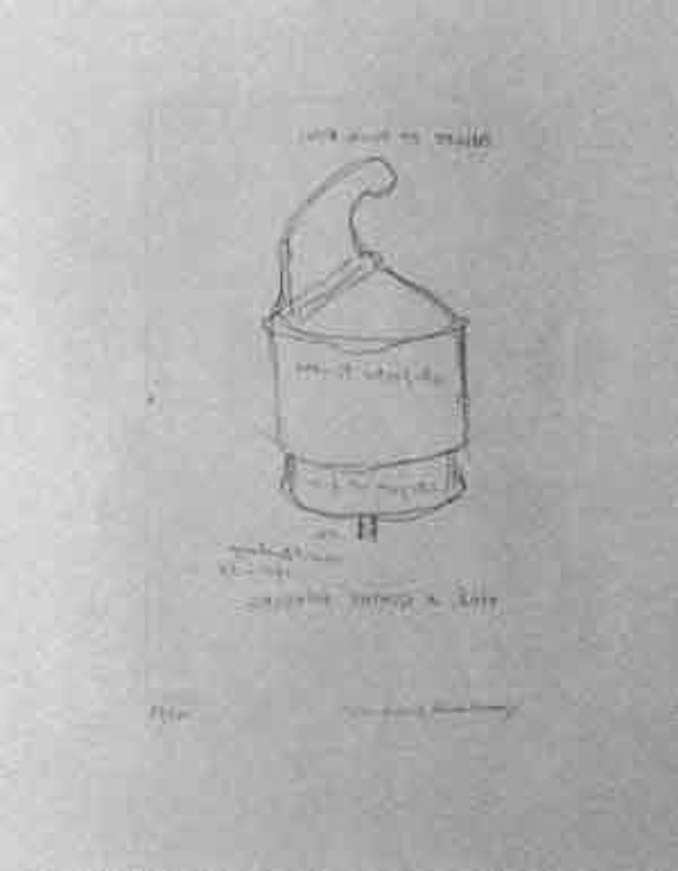 Tire a quatre-epingles by Marcel Duchamp