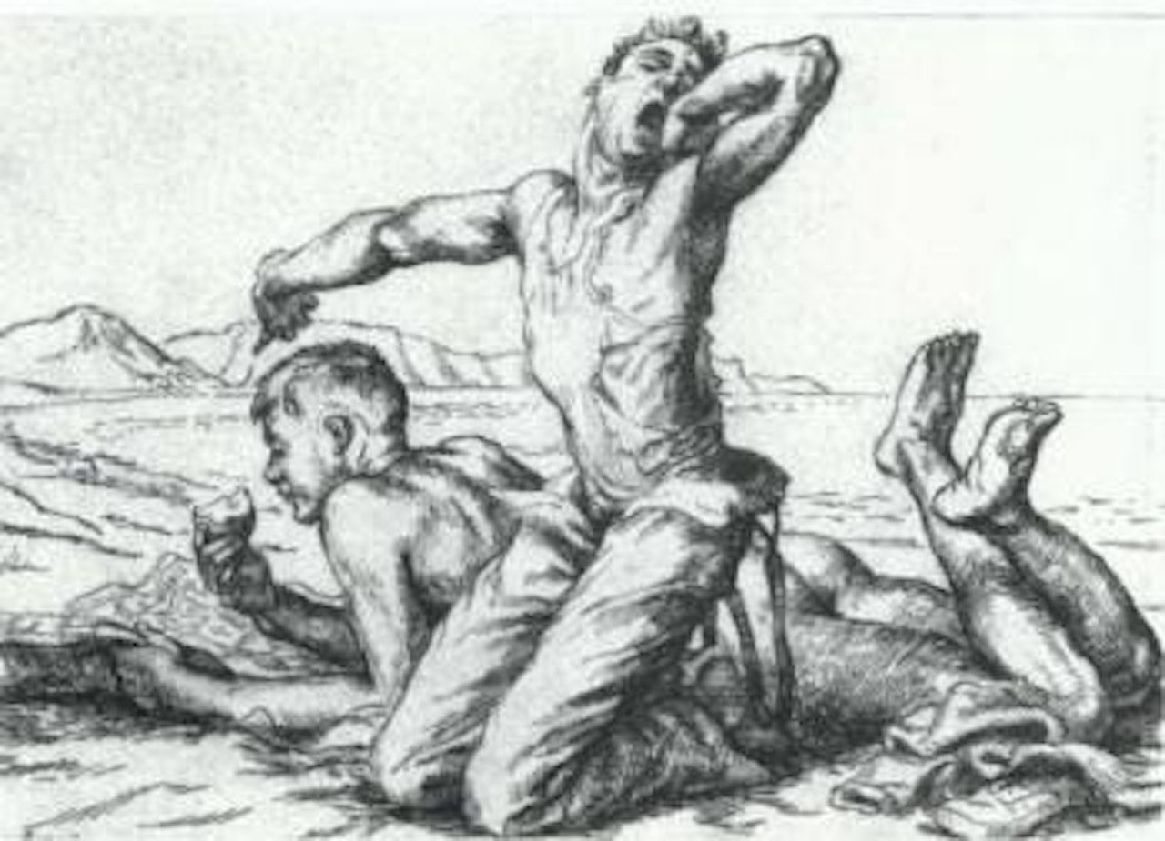 Idle afternoon by Paul Cadmus