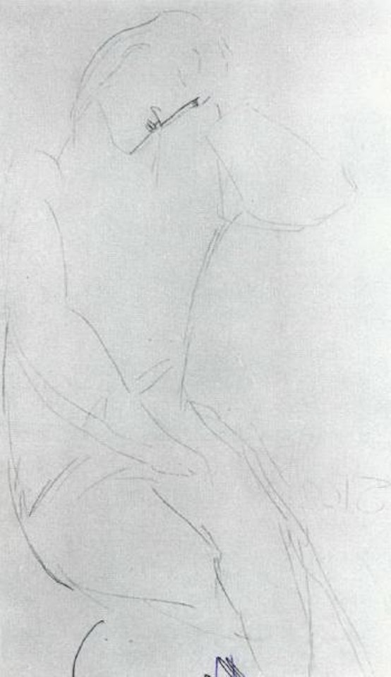 Femme assise by Amedeo Modigliani
