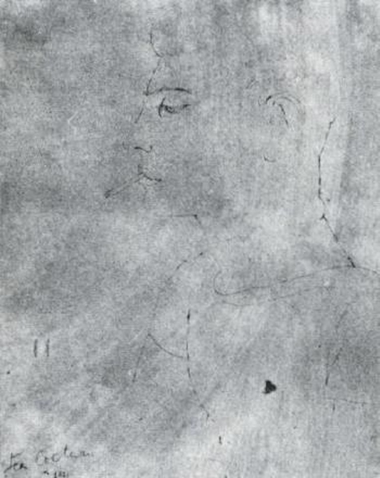 Portrait of Raymond Radiguet by Jean Cocteau