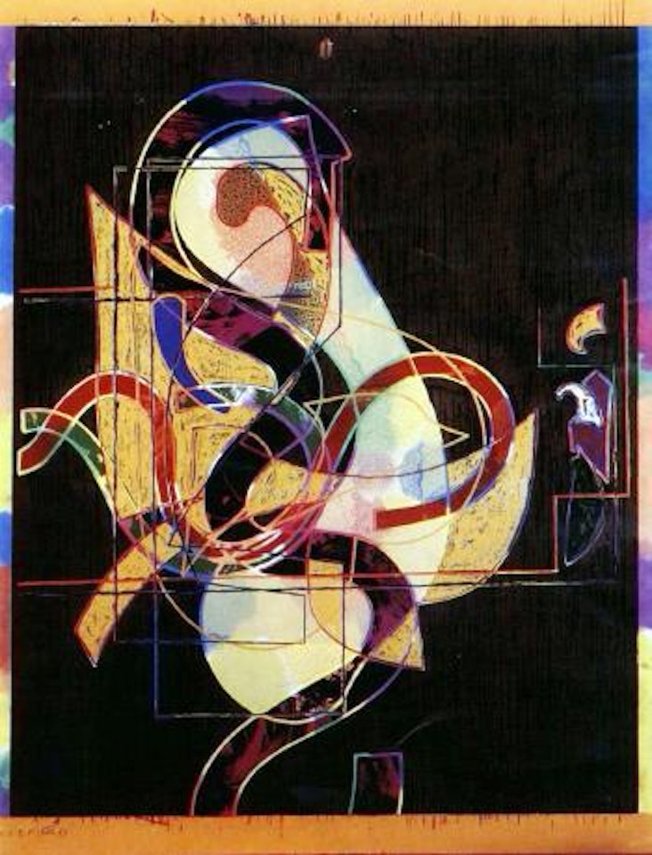 Pergusa Three by Frank Stella