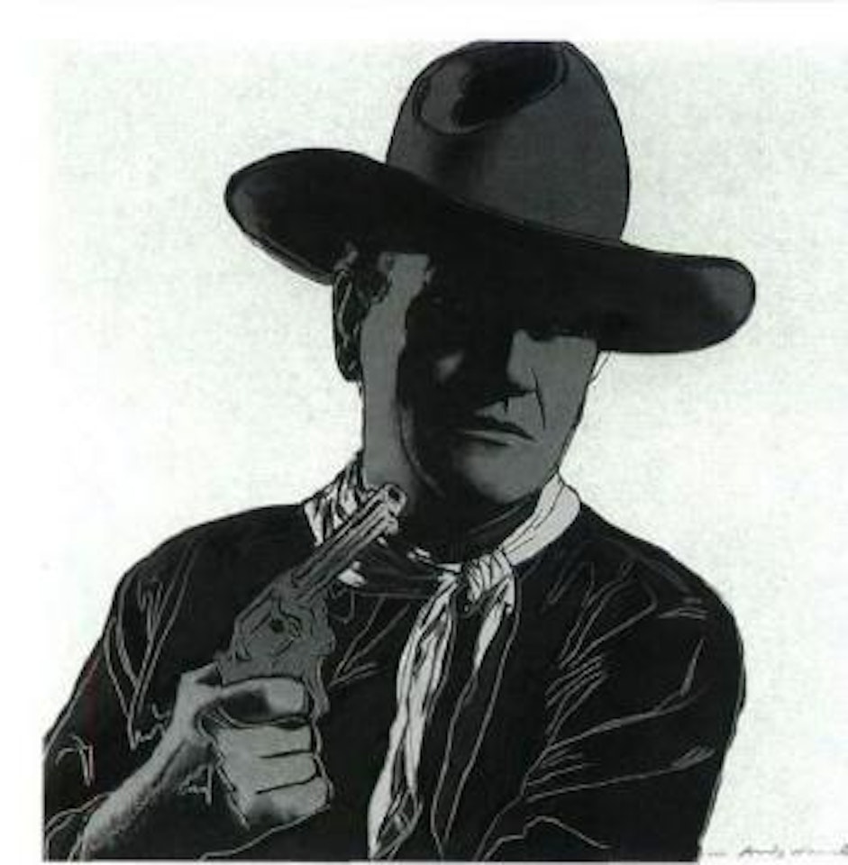 John Wayne by Andy Warhol