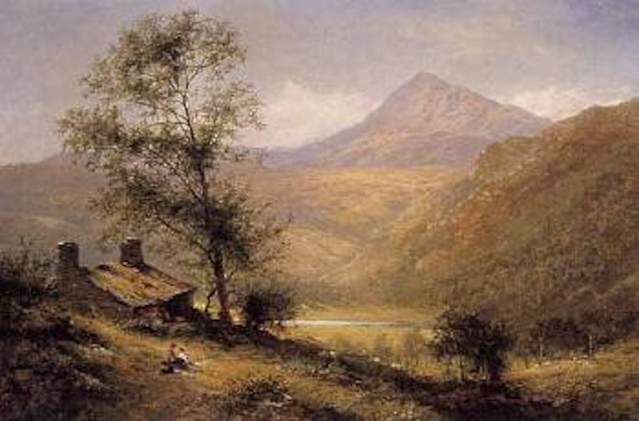 Near Capel Curig by Benjamin Williams Leader