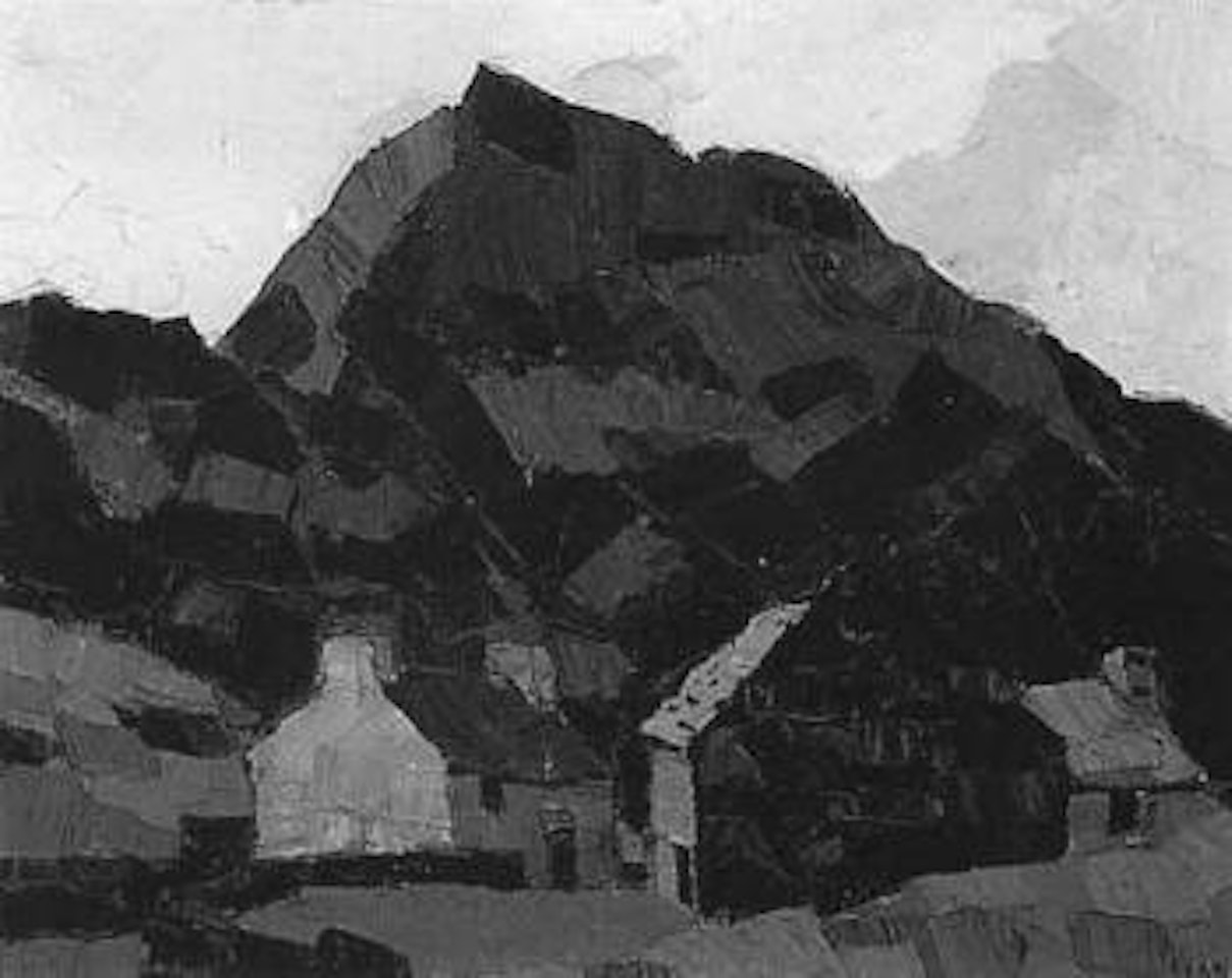 Crib Gouch, Snowdonia by Kyffin Williams