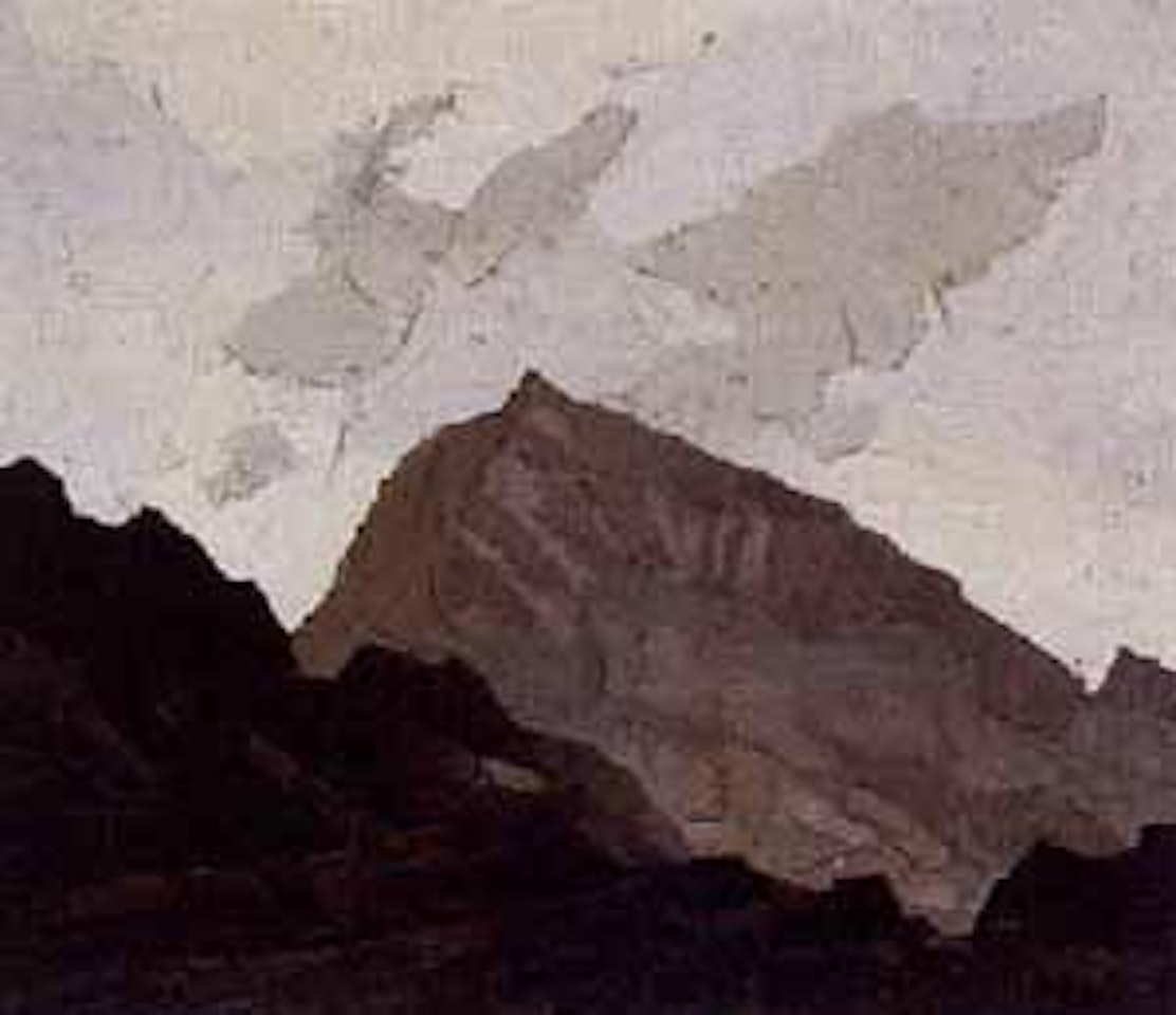 Welsh mountains by Kyffin Williams