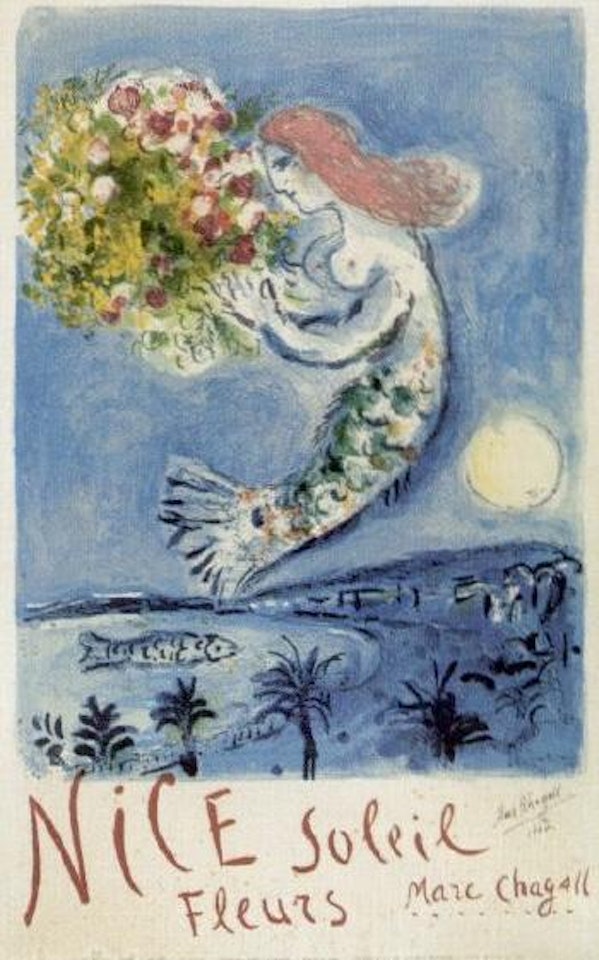 Bay of Angels by Marc Chagall