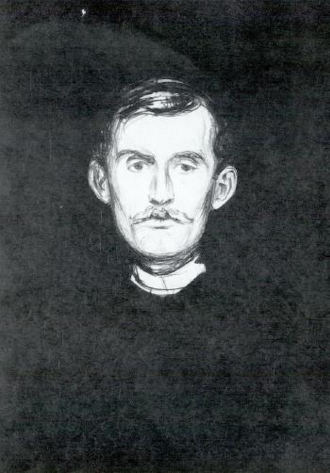 Selbstportrat by Edvard Munch