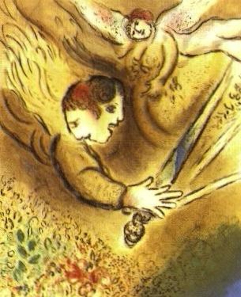 L'Ange du Jugement by Marc Chagall