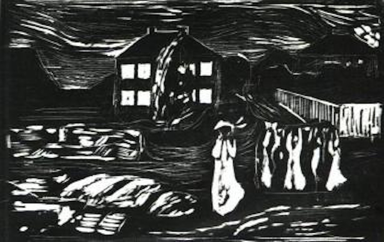 Stormy night by Edvard Munch