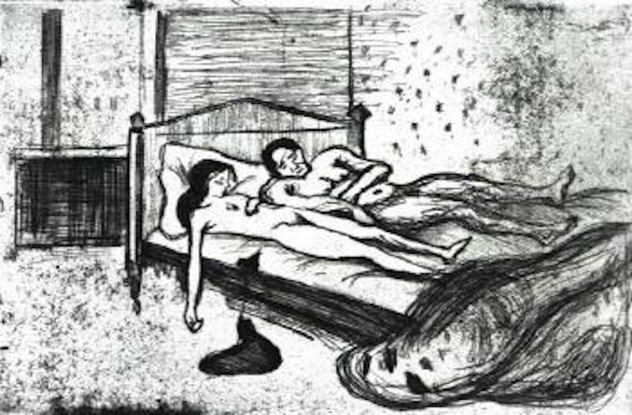 Dead lovers by Edvard Munch