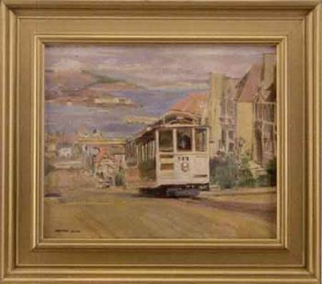 San Francisco street car by Maurice Logan