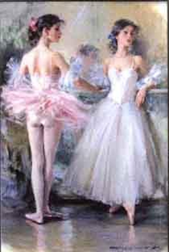 Two ballerinas by Constantin Razoumov