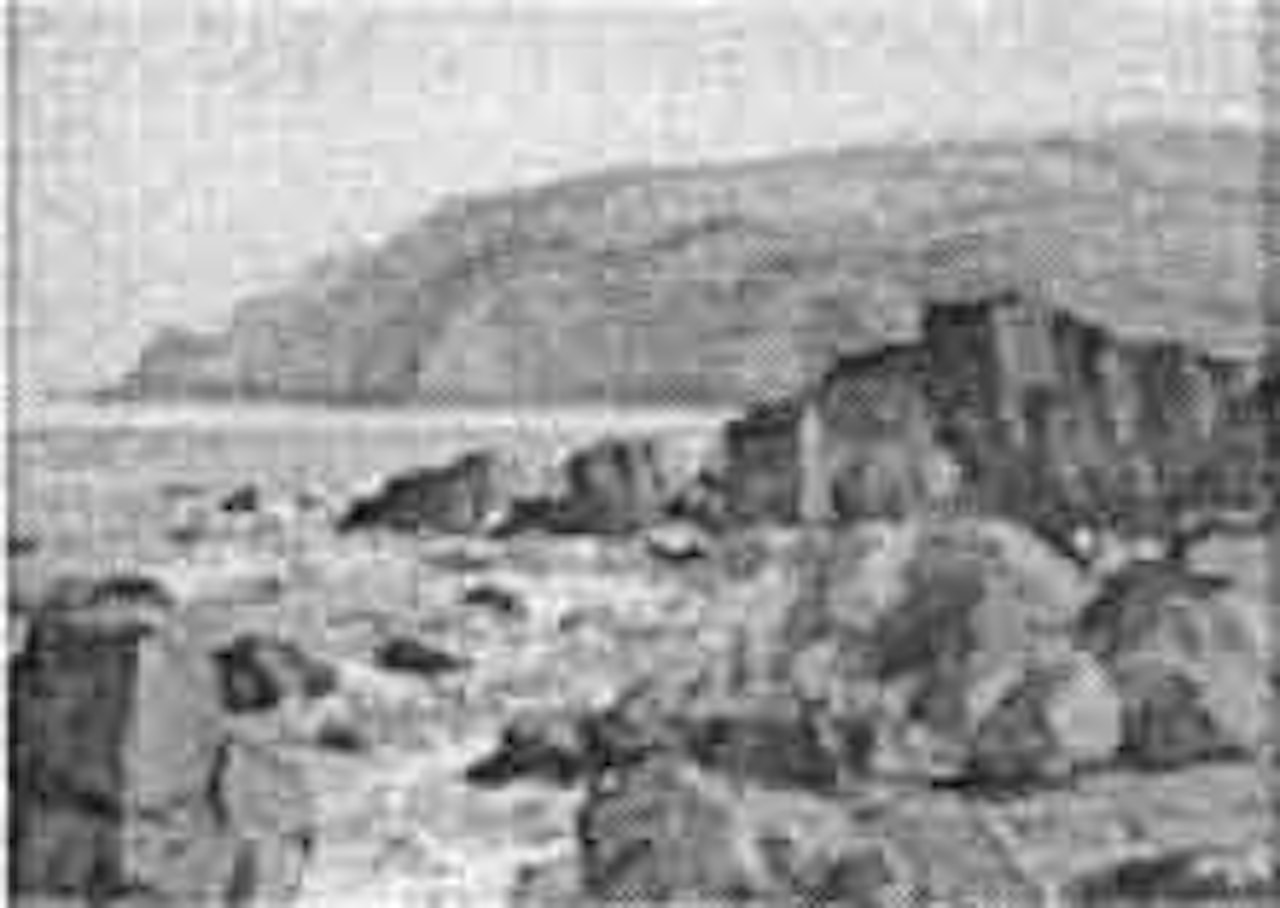 Cushendun Bay, Co. Antrim by Maurice Canning Wilks