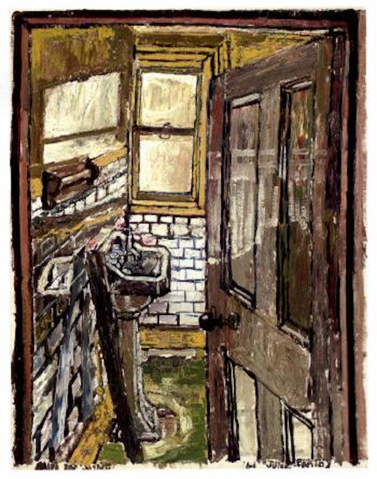 Rain in June by John Bratby