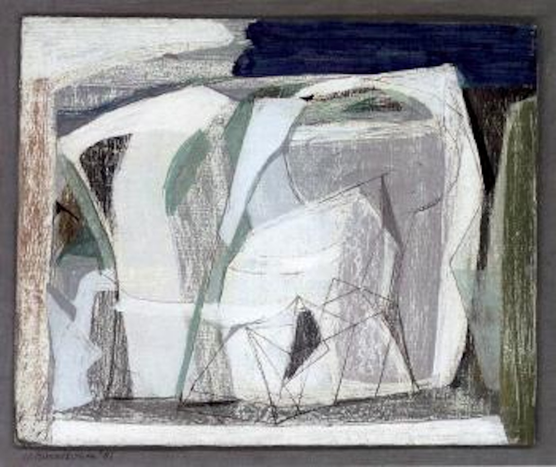 Glacier shelf, composition II by Wilhelmina Barns-Graham