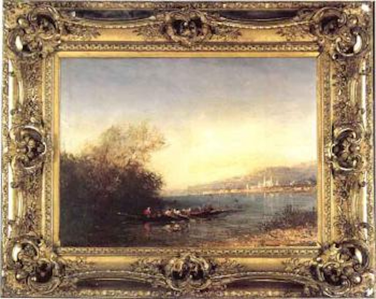 Vue du Bosphore by Félix Ziem