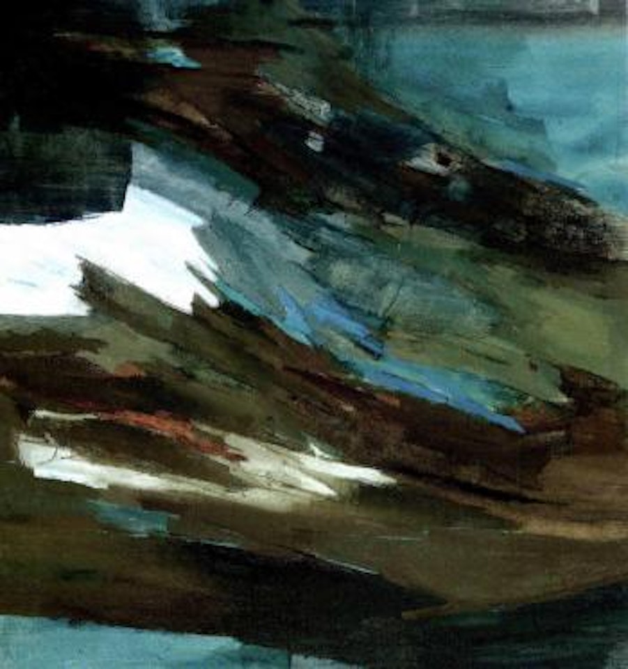 Untitled - composition by Ram Kumar