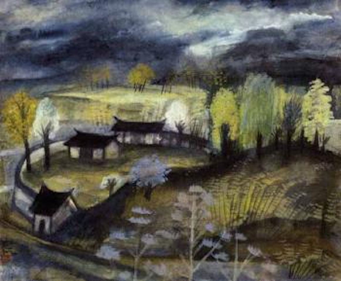 Countryside by Lin Fengmian