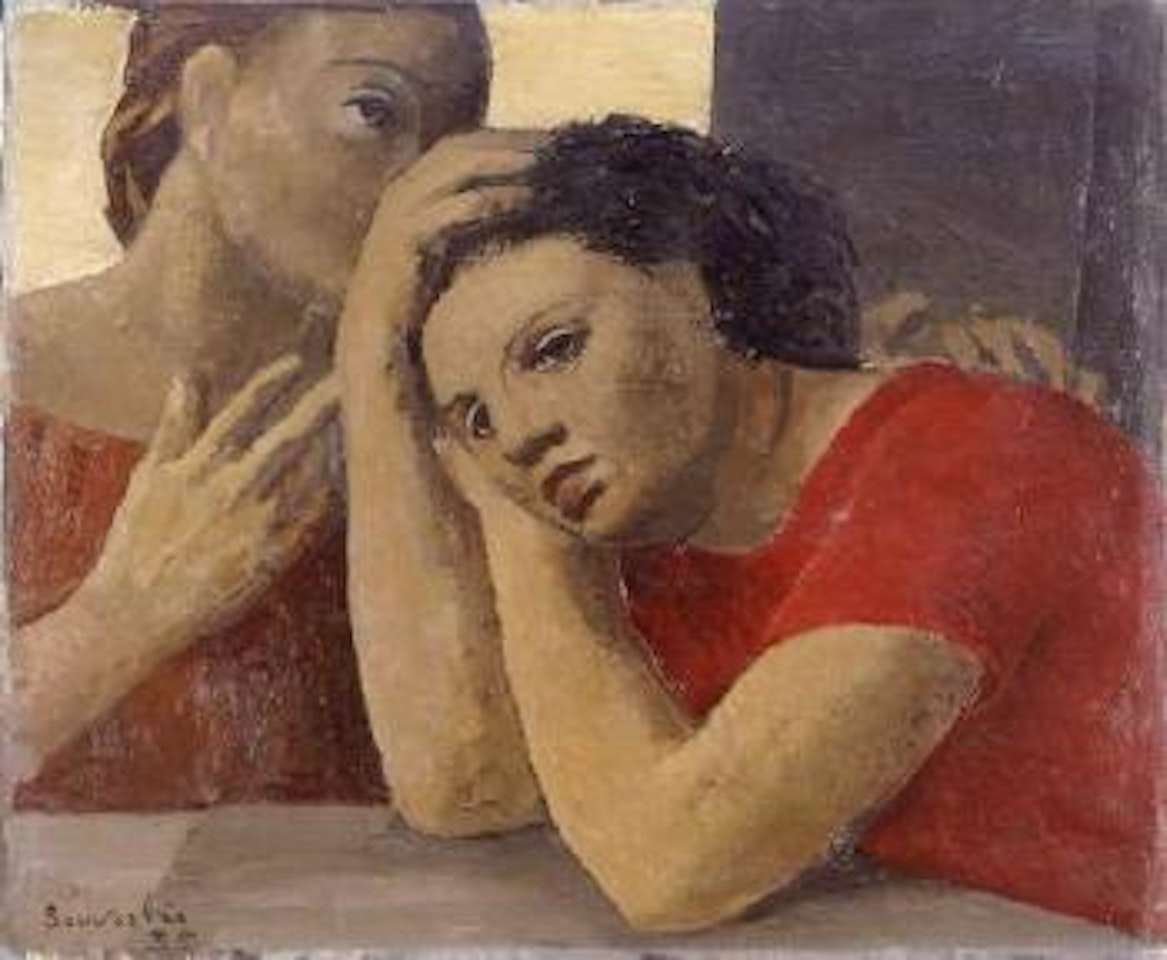 Les deux amies by Jean Souverbie