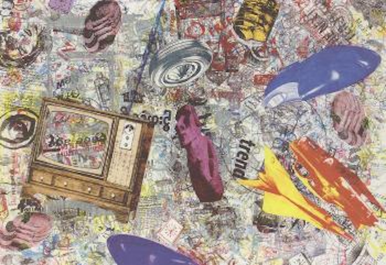 Static control by Kenny Scharf
