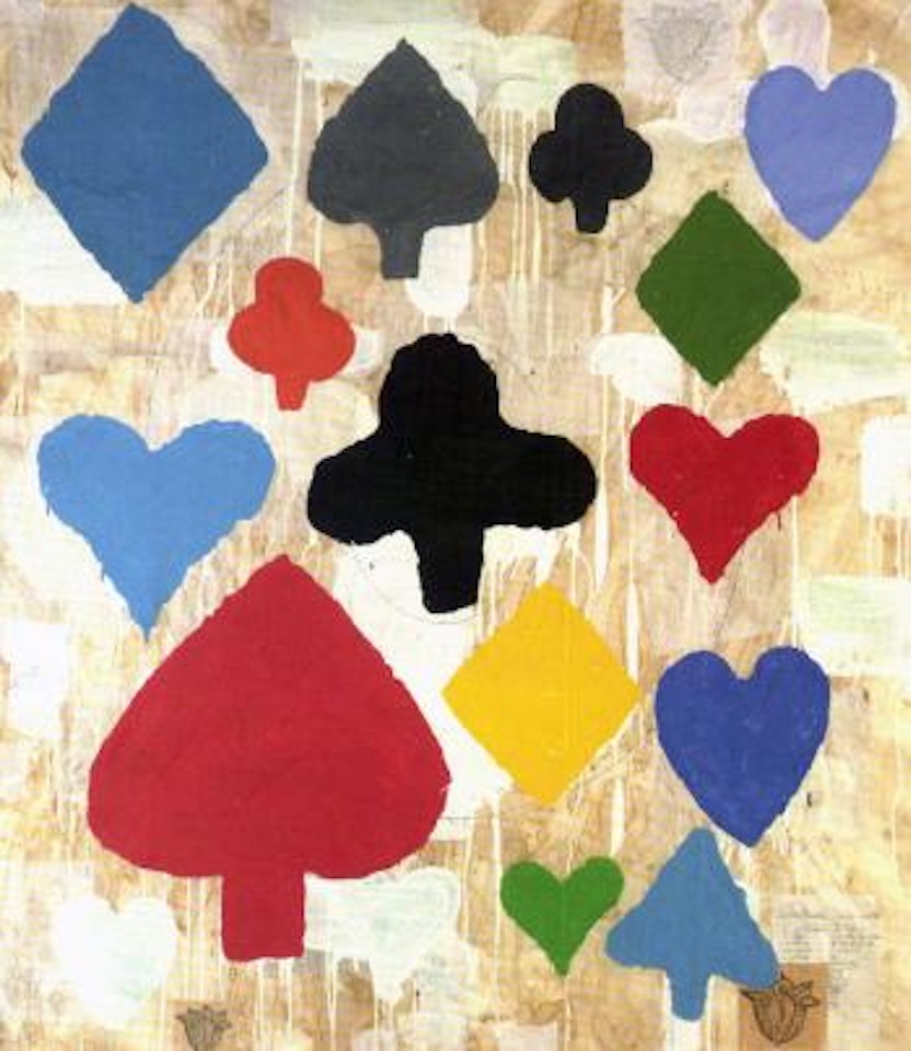 Suits No.5 by Donald Baechler