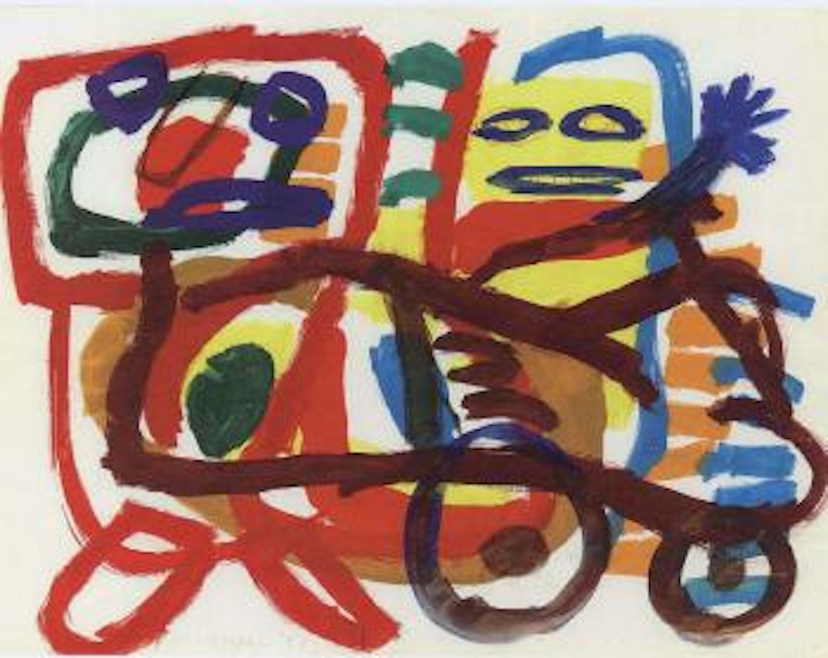 Untitled by Karel Appel