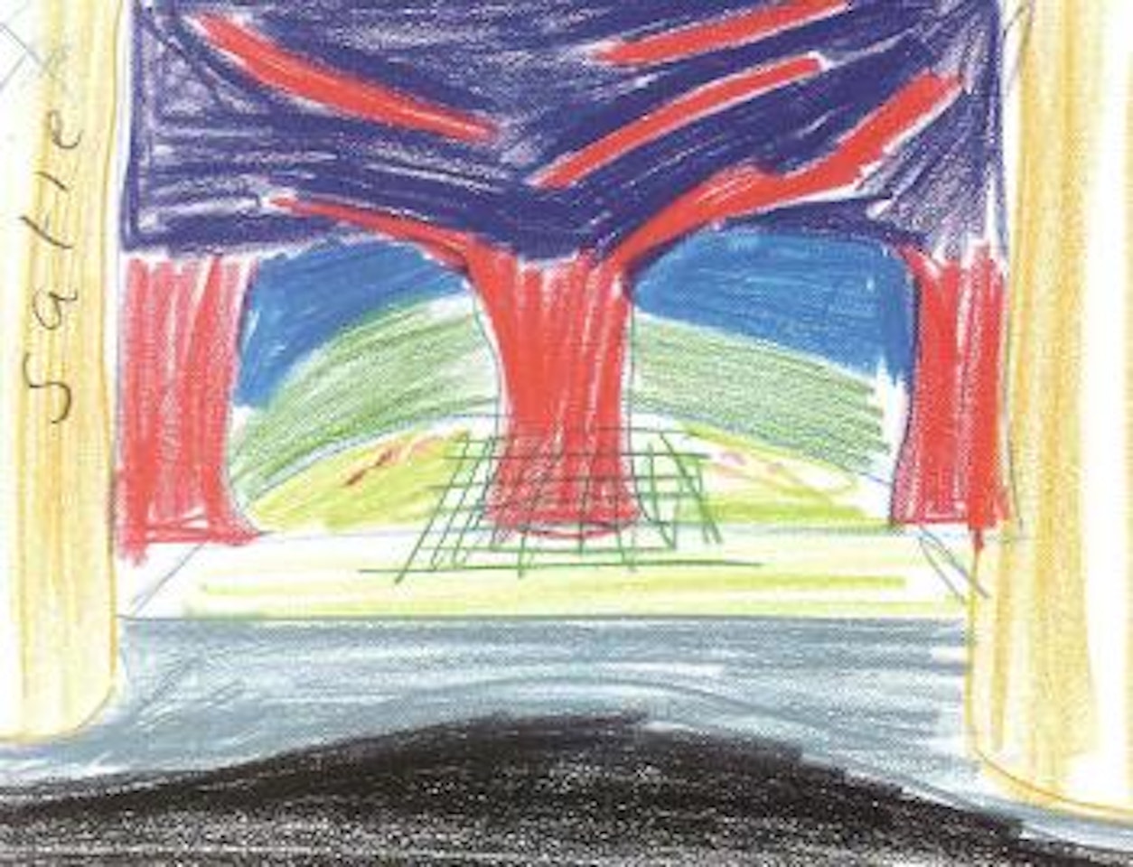 L'enfant et les sortileges by David Hockney
