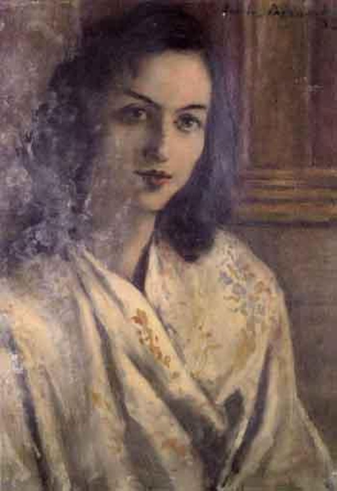 Portrait de femme by Emile Bernard