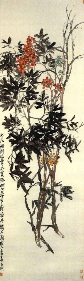 Pelargonium by Wu Changshuo