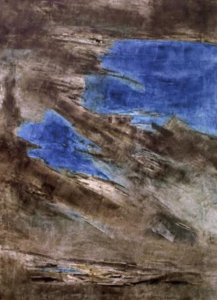 Untitled - composition by Ram Kumar