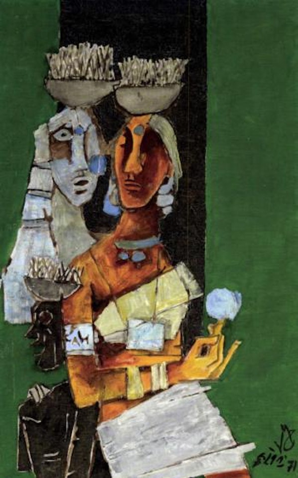 Harvest by M.F. Husain