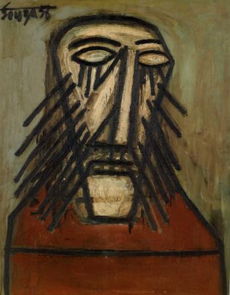 Head of Christ by Francis Newton Souza