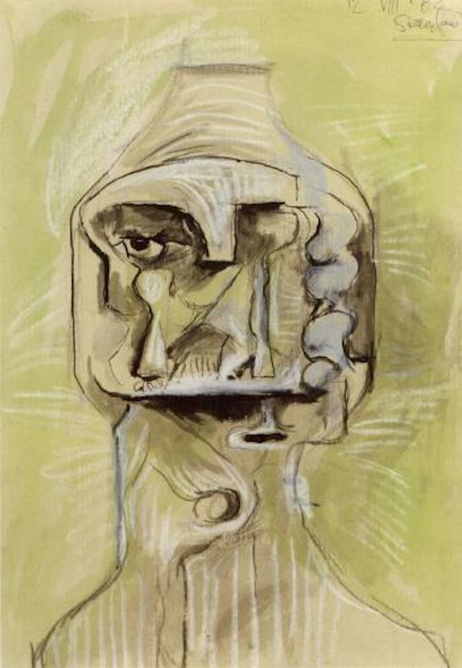 Owl woman by Graham Sutherland