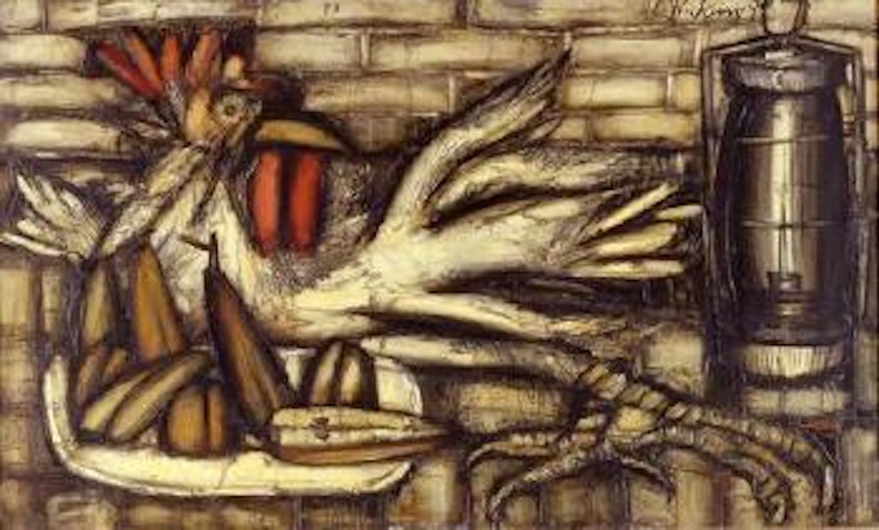 Coq et poires by Franz Priking