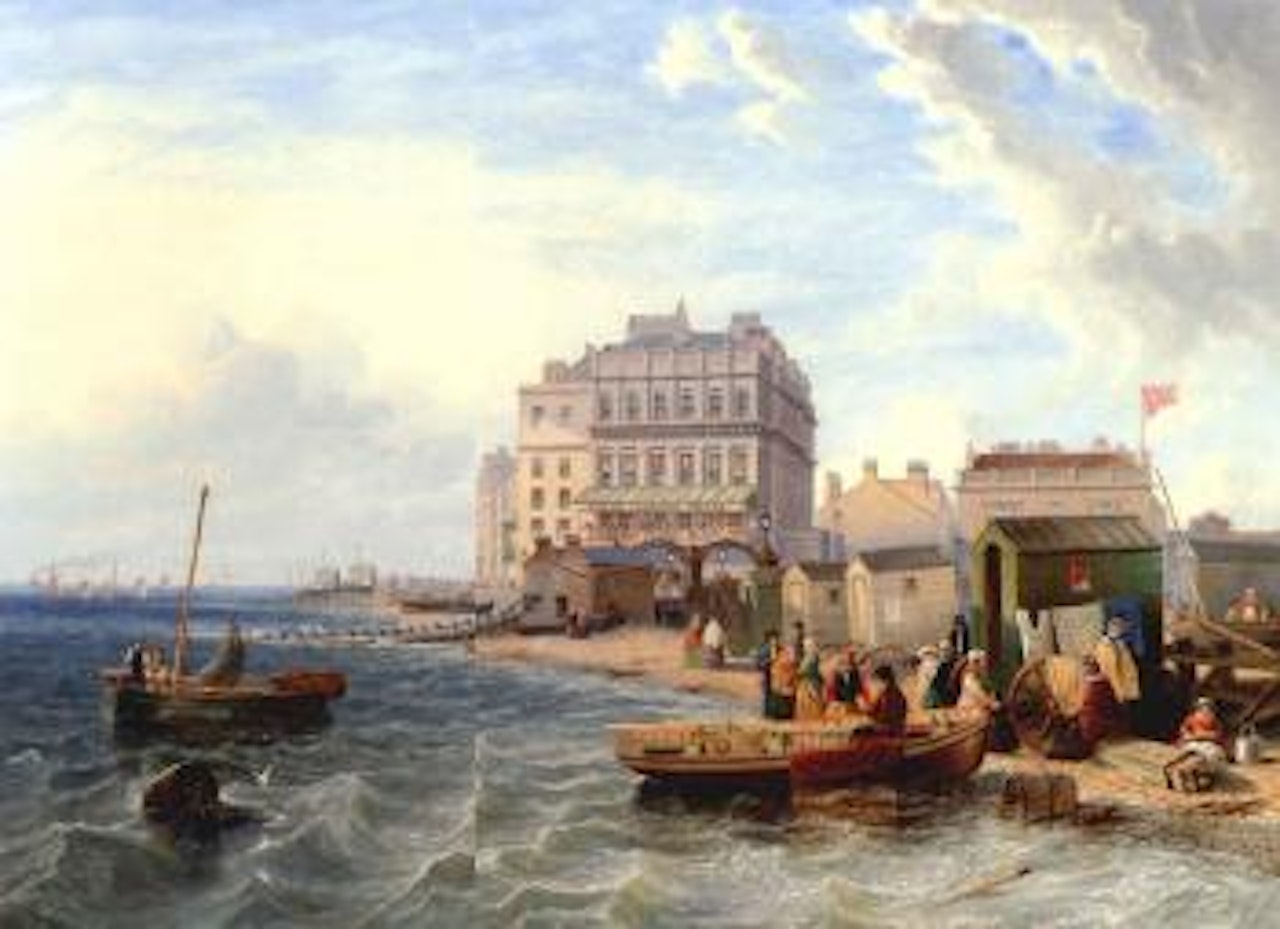 Brighton beach by John Wilson Carmichael