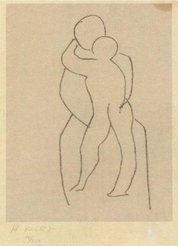 Vierge a l'enfant debout by Henri Matisse