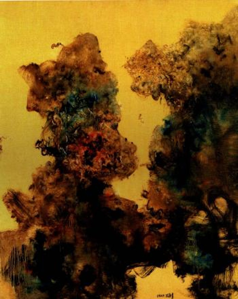 Rock series by Zhou Chunya