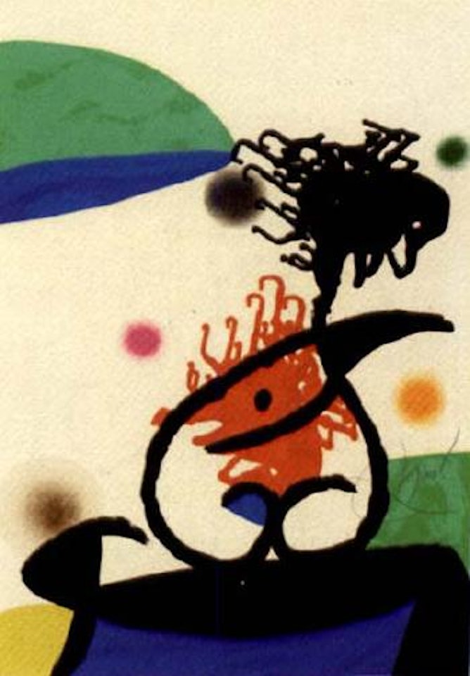 Mandari du nord by Joan Miró