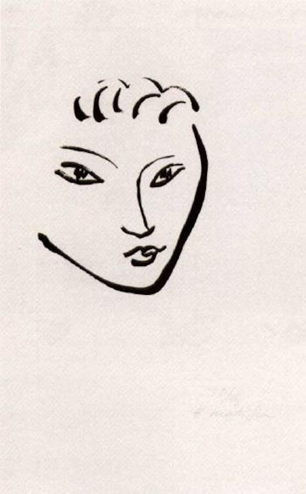 Tete de jeune garcon, masque by Henri Matisse