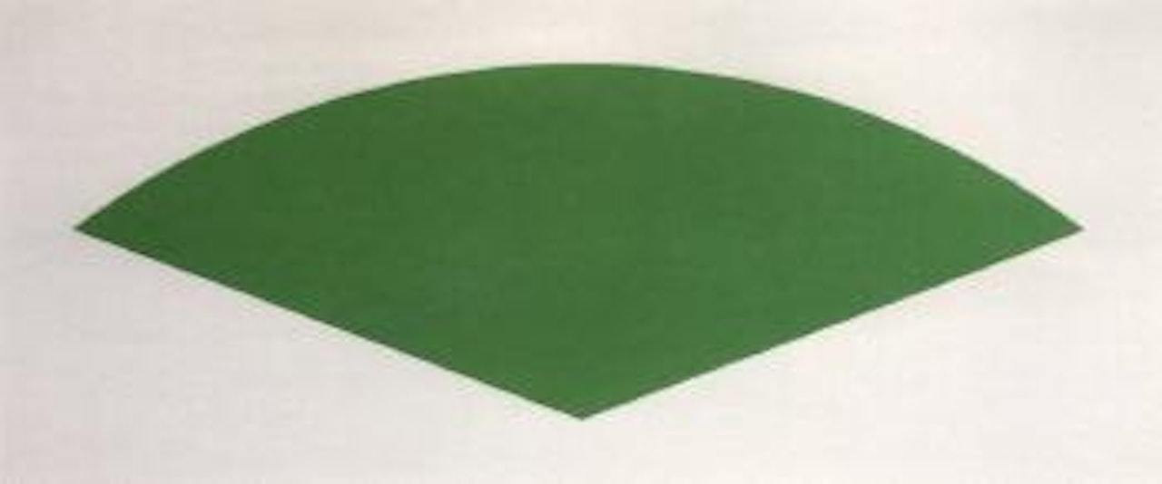 Green curve by Ellsworth Kelly