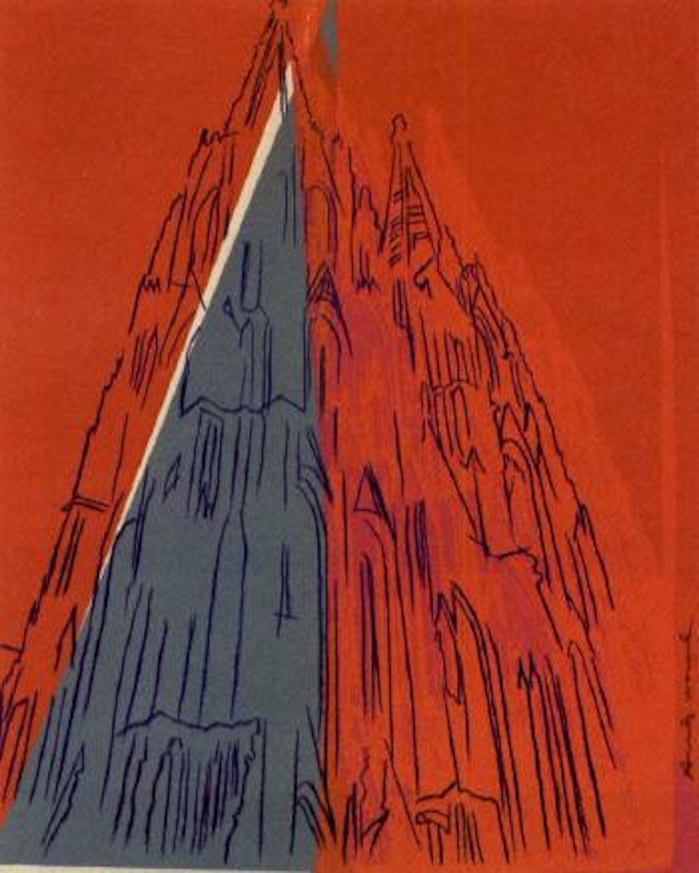 Cologne Cathedral by Andy Warhol