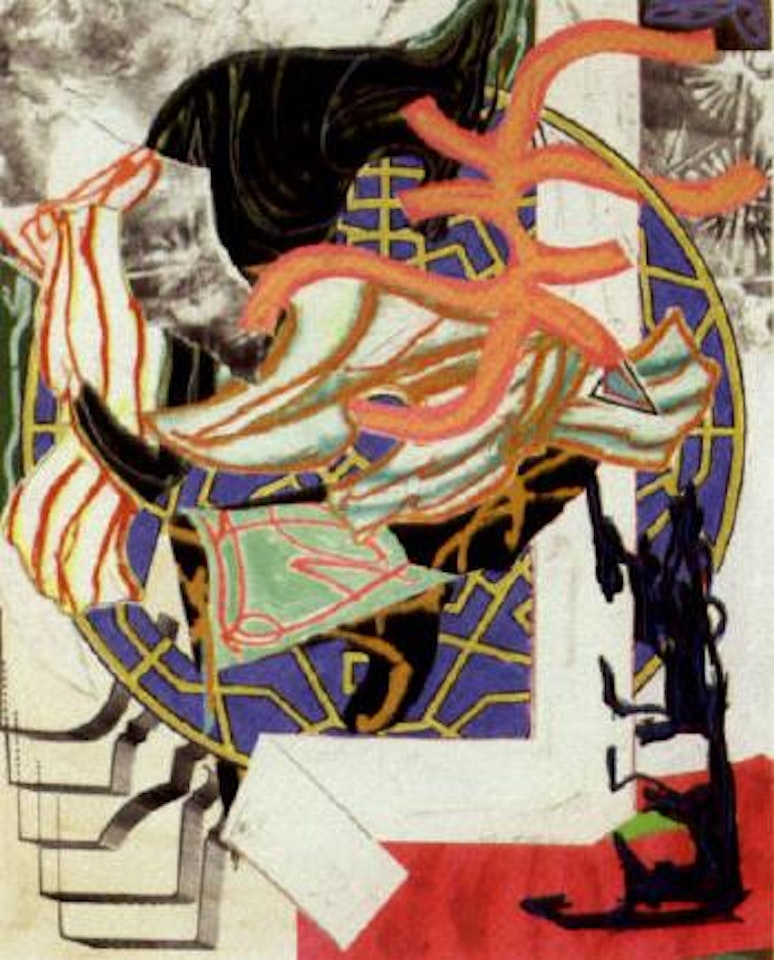 Untitled, for the hyena by Frank Stella