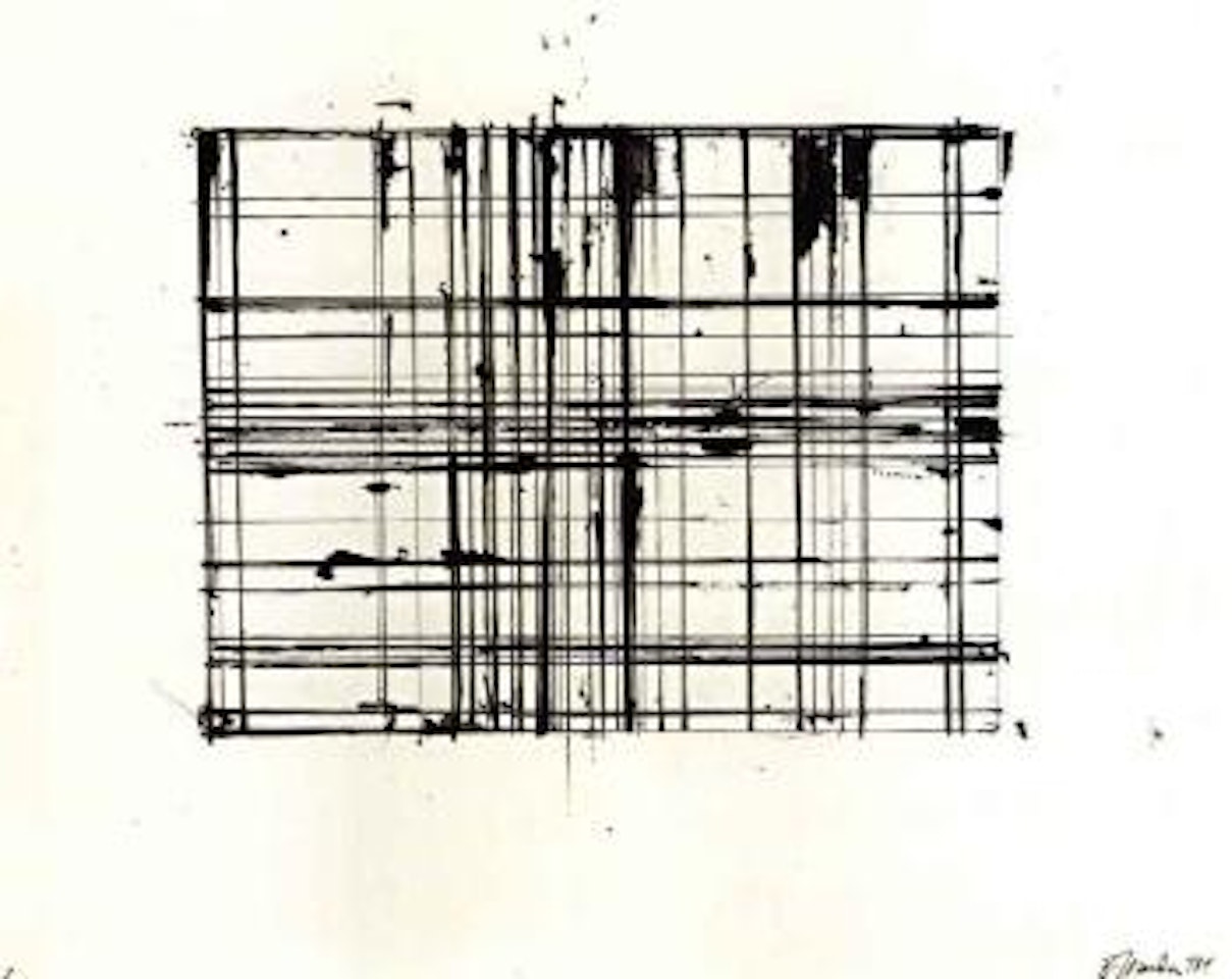 Untitled, no 7 by Brice Marden