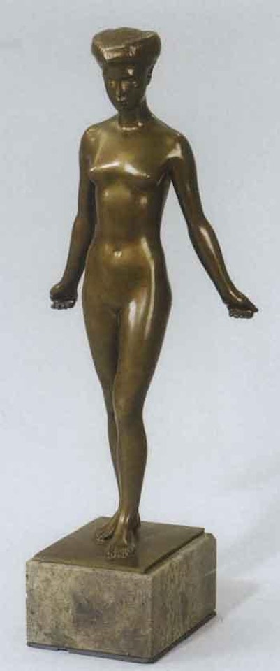 Statuette of Niny Weiss by Fritz Klimsch