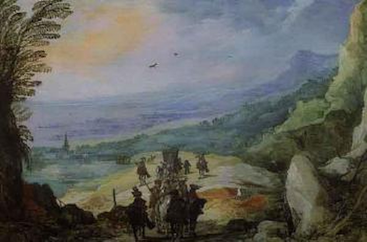 Convoi de cavaliers by Joos de Momper the Younger
