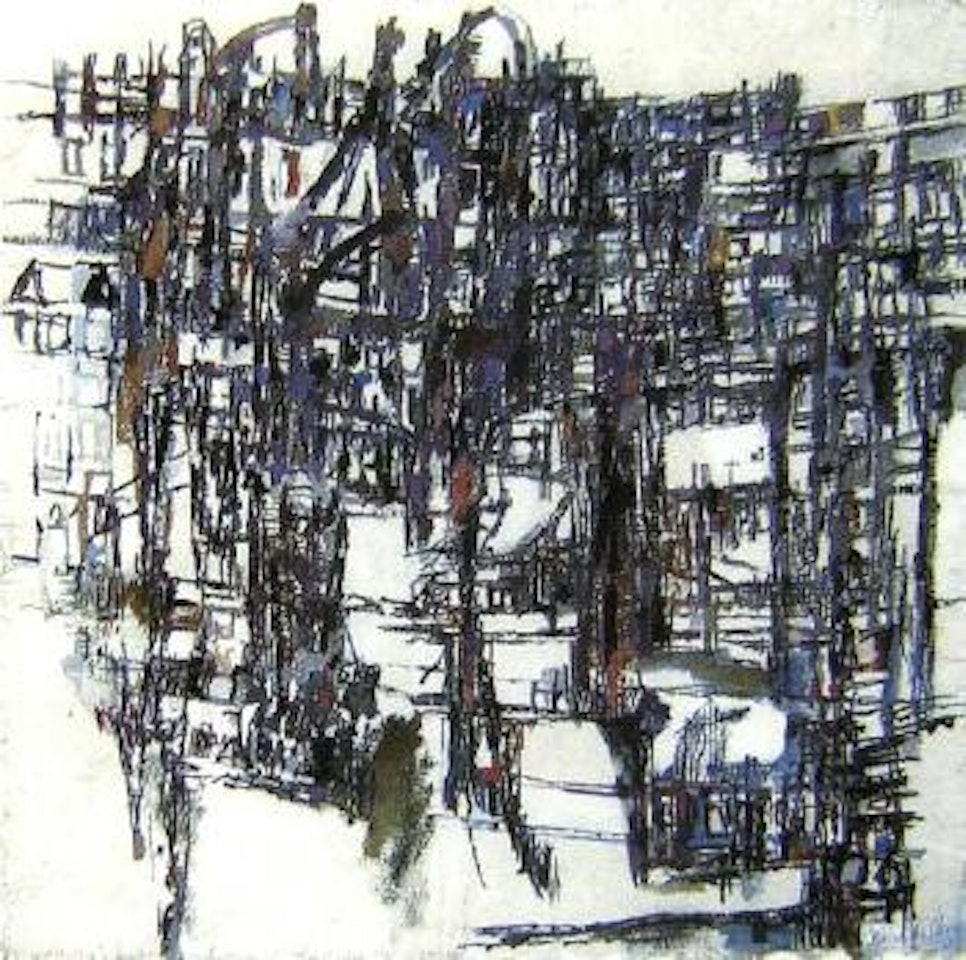 Composition by Maria Helena Vieira Da Silva
